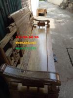 Bàn ghế gỗ| Bàn ghế Sơn Thủy Gỗ Mun 6 món