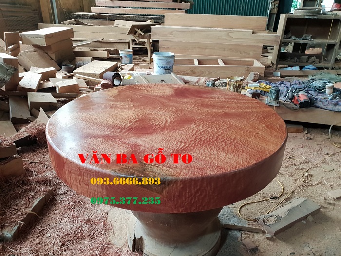 Giá mặt bàn gỗ nguyên tấm