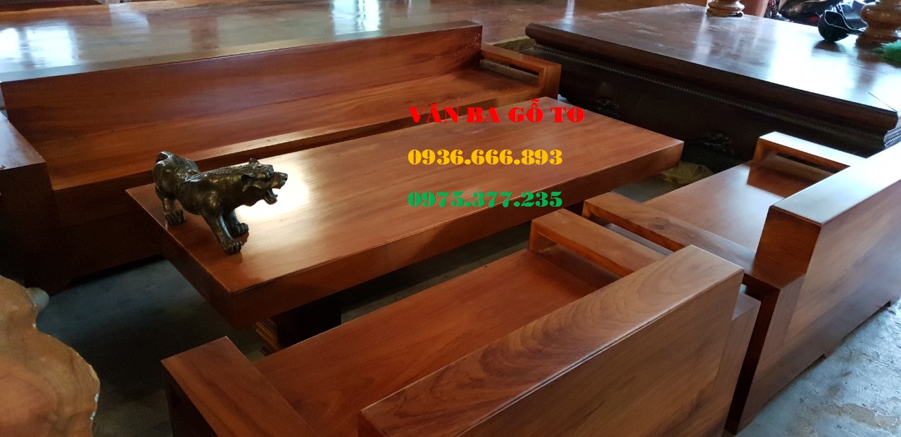 Sofa gỗ hiện đại tại An Giang